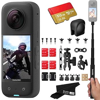 Amazon.com : Insta360 X3 Motorcycle Bundle- Waterproof 360